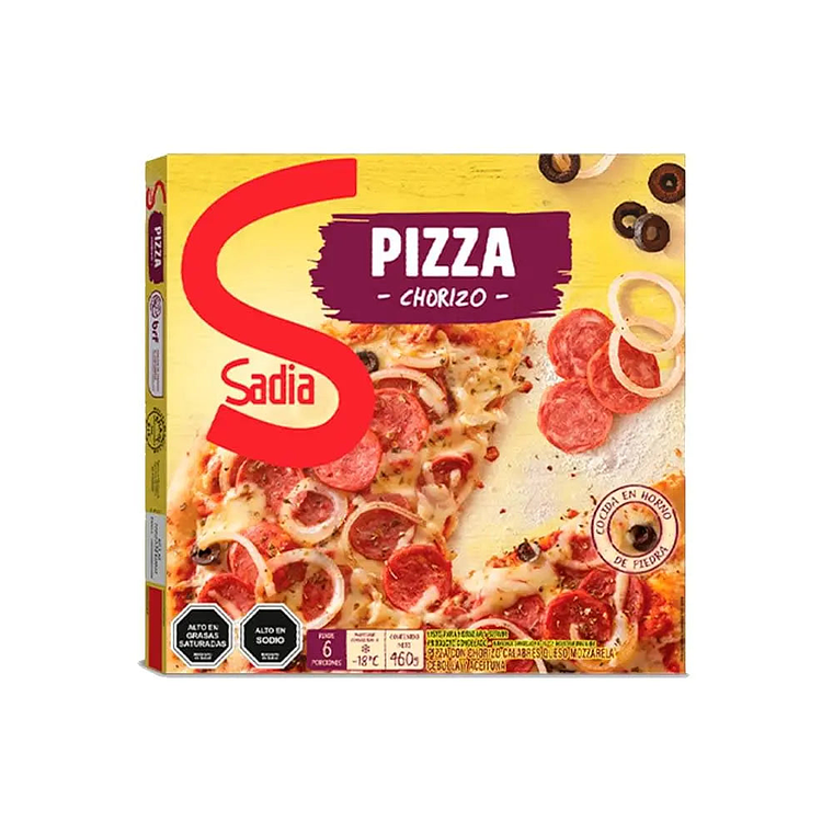 Pizza Sadia Chorizo 440G 1