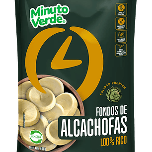 Fondos de Alcachofa Minuto Verde 400GR