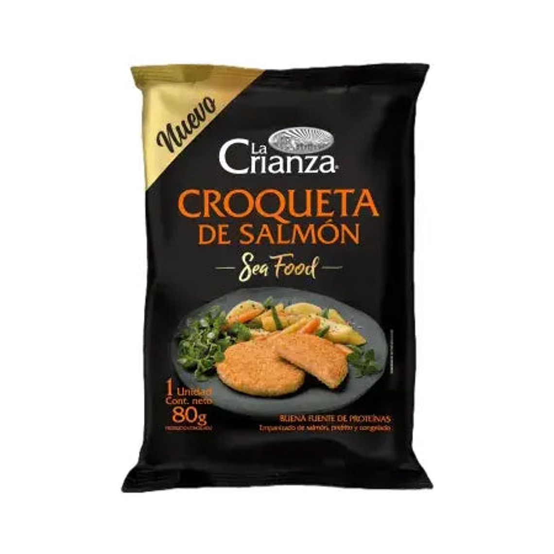 Croqueta de Salmón La Crianza 80GR 1