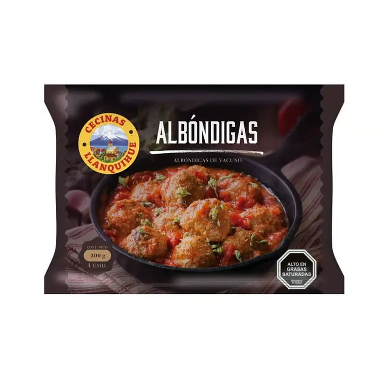 Albóndigas Vacuno Llanquihue 200GR 1