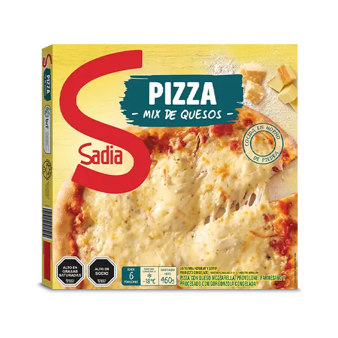 Pizza Sadia Mix de Quesos 440G 1