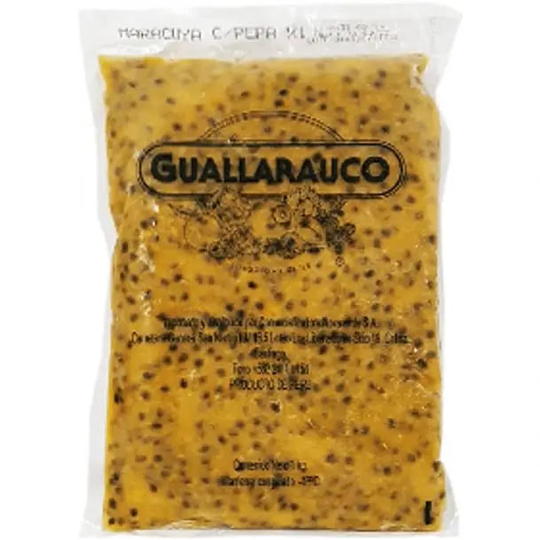 Pulpa Maracuyá Guallarauco con Pepas 1KG 1