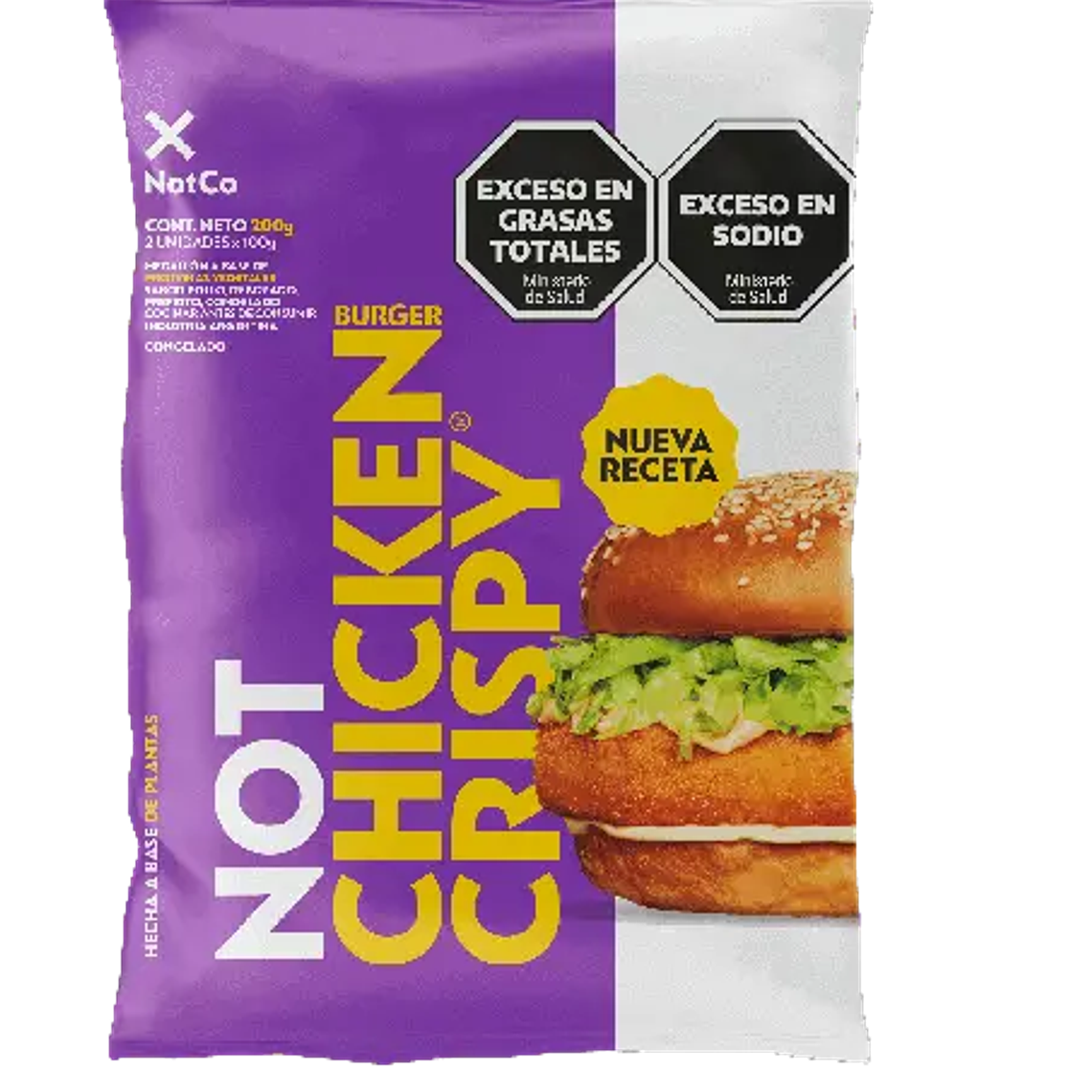 Not Burger Chicken Crispy 95GR 1