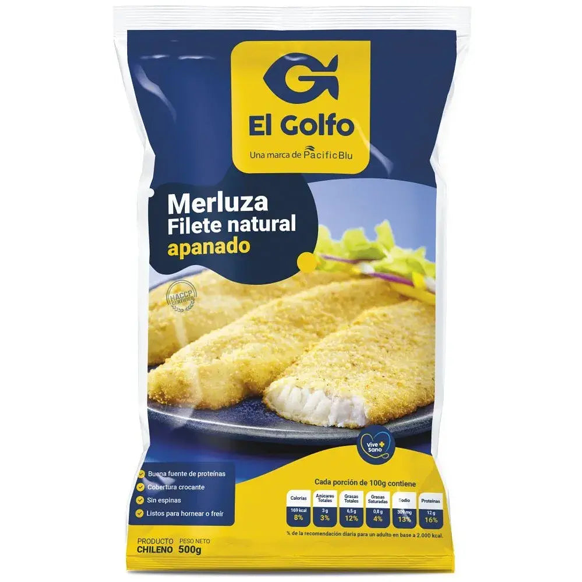 Merluza Apanada El Golfo 500g 1