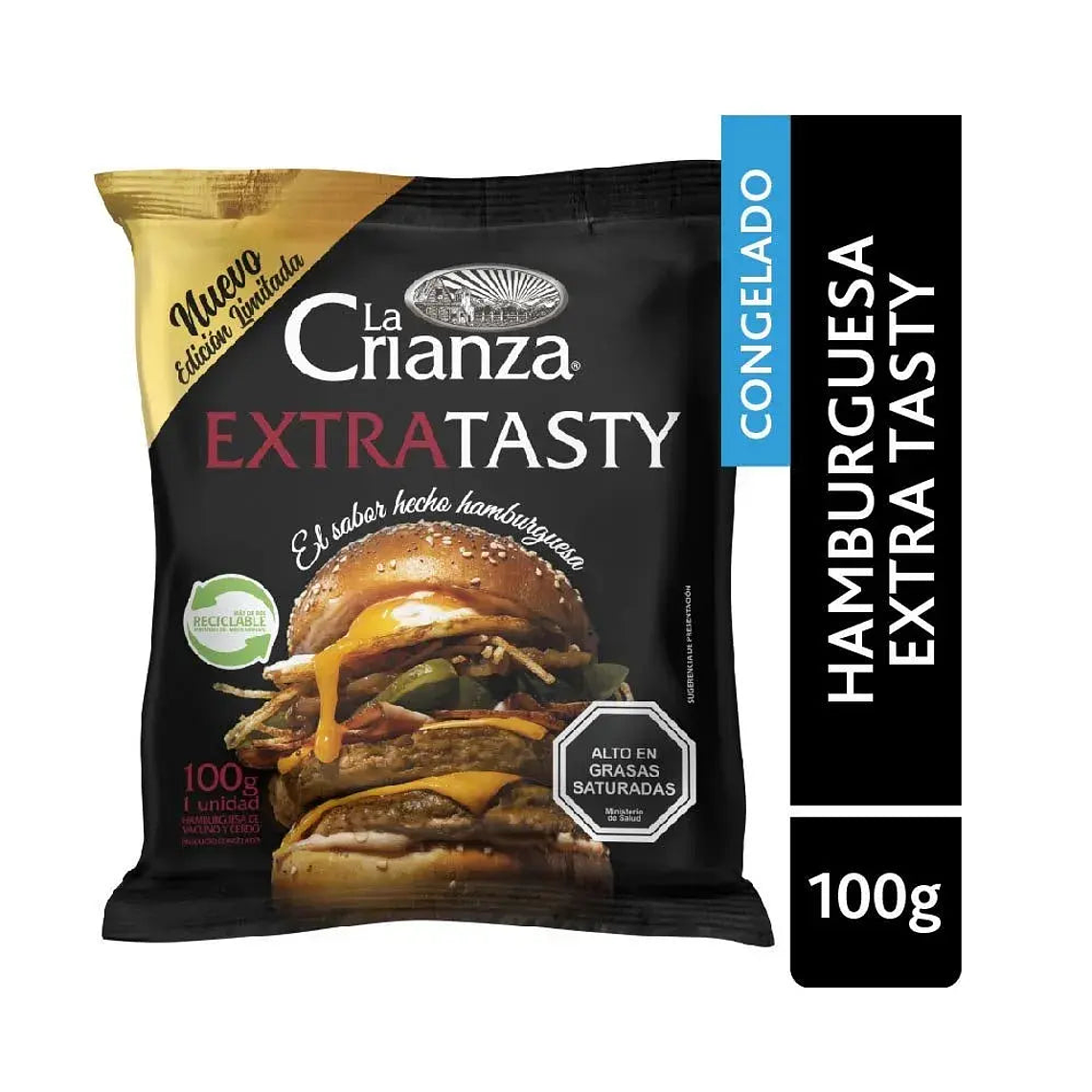 Hamburguesa Extra Tasty La Crianza 100GR 1