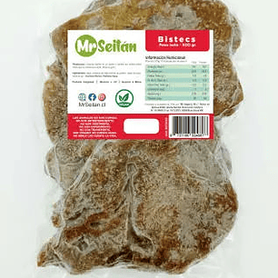 Bistec Seitan Mr Seitan 500GR