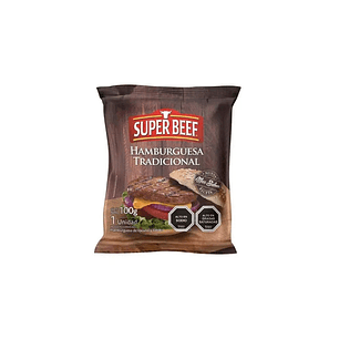 Hamburguesa Vacuno Super Beef 100GR