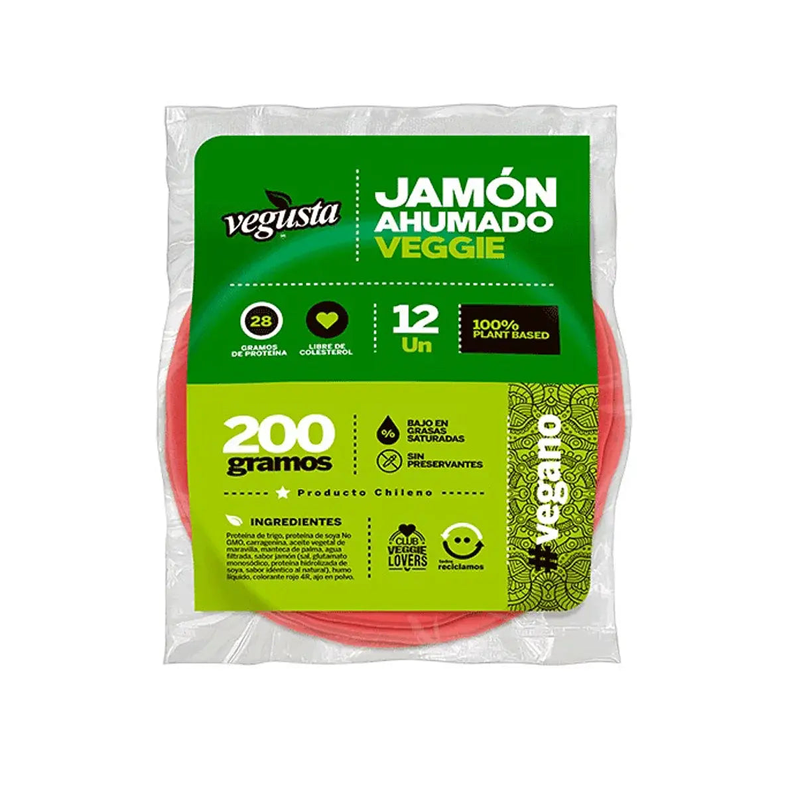 Jamón Veggie Ahumado Vegusta 200GR 1