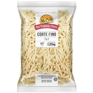 Papas Pre Fritas Finas Mc Cain 7/7 2.25KG