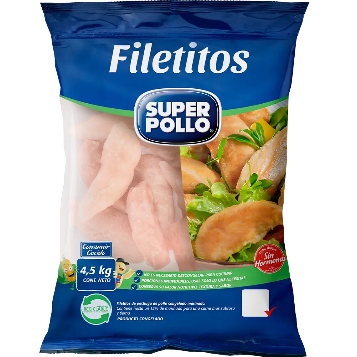 Filetitos de Pollo Super Pollo 700GR 1