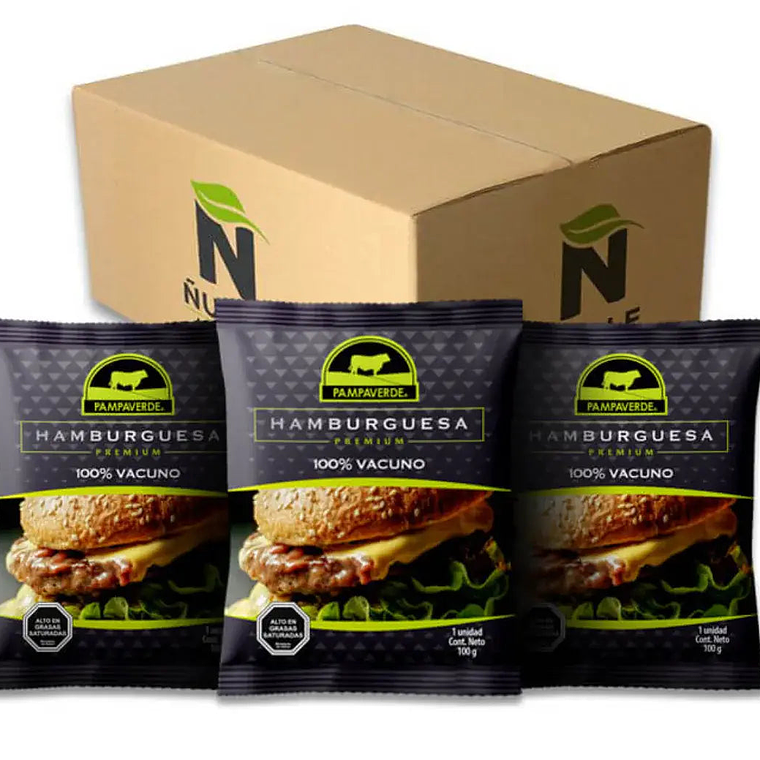 Hamburguesa Premium 100% Pampaverde 100gr 1