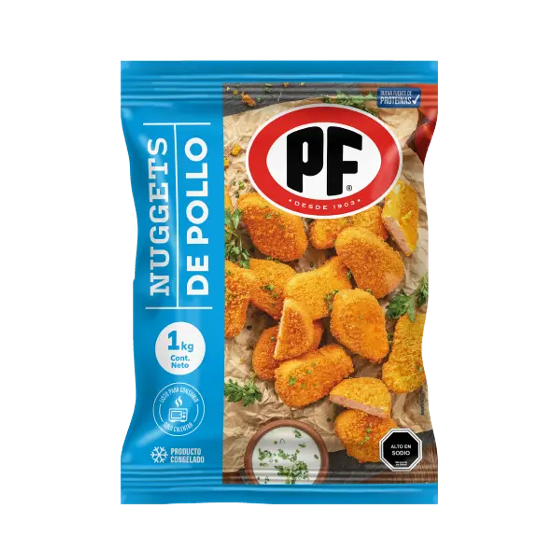 Nuggets de Pollo PF 1KG 1