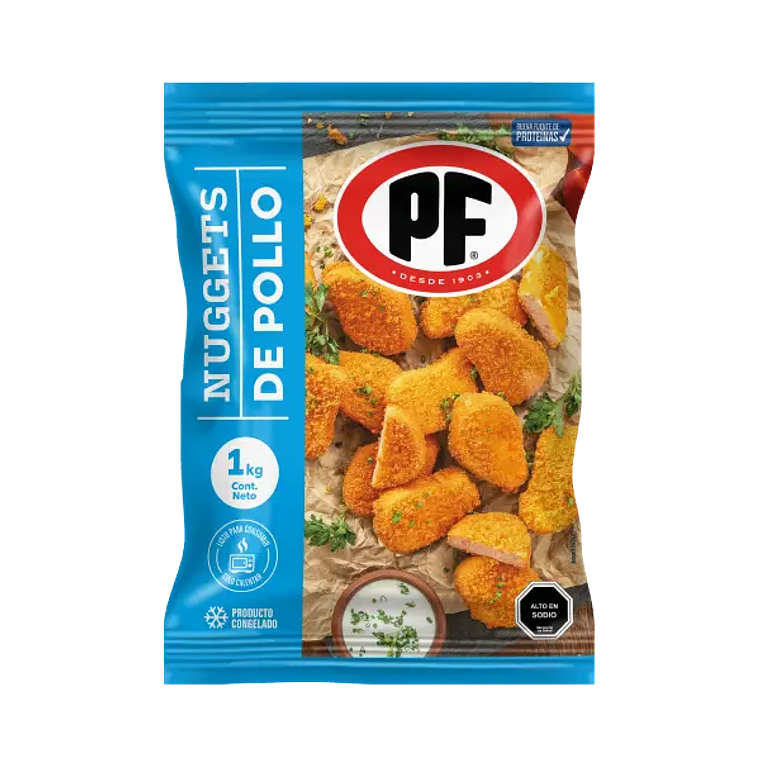 Nuggets de Pollo PF 1KG 1