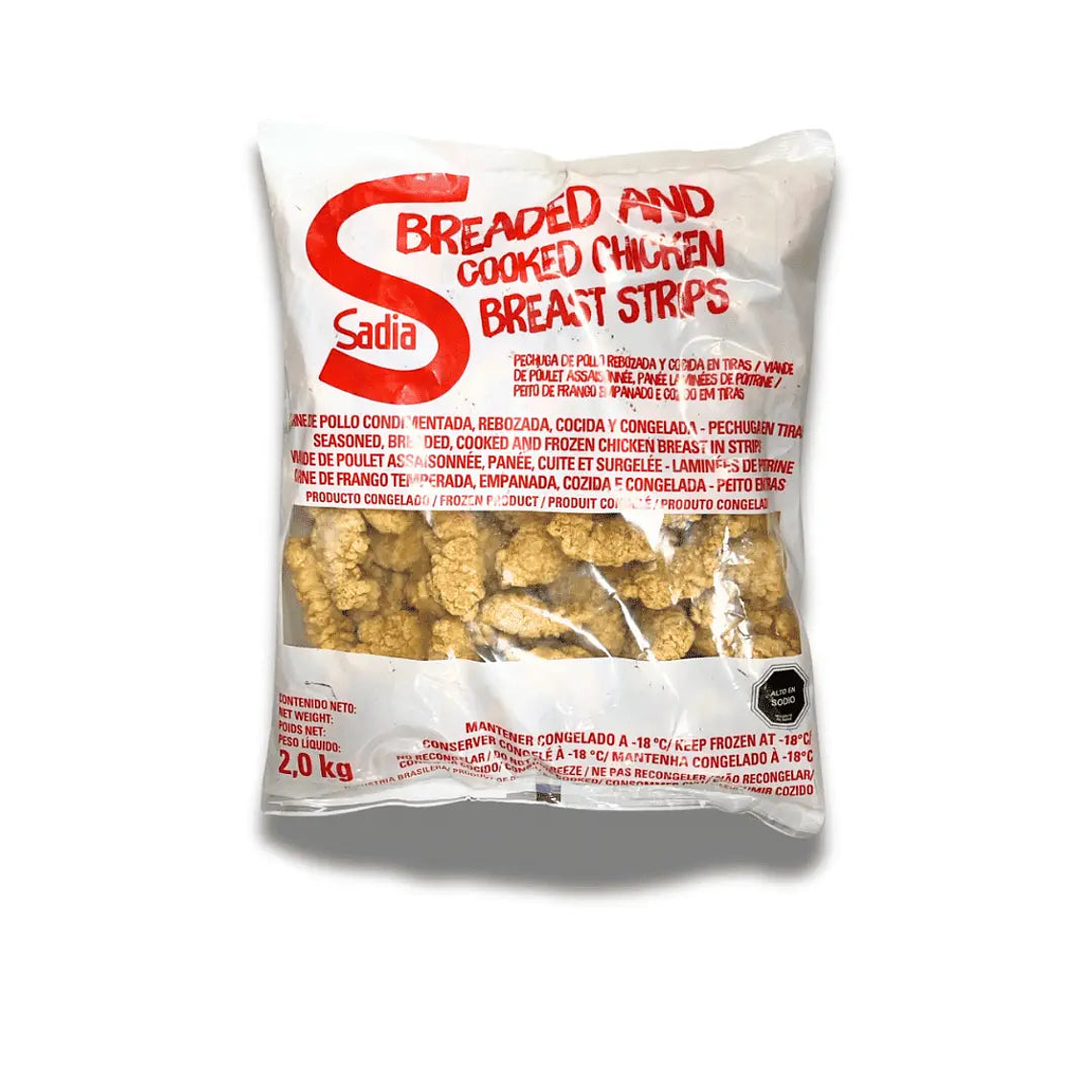 Tiritas de Pechuga de Pollo Rebozadas Golden Chicken Sadia 2KG 1