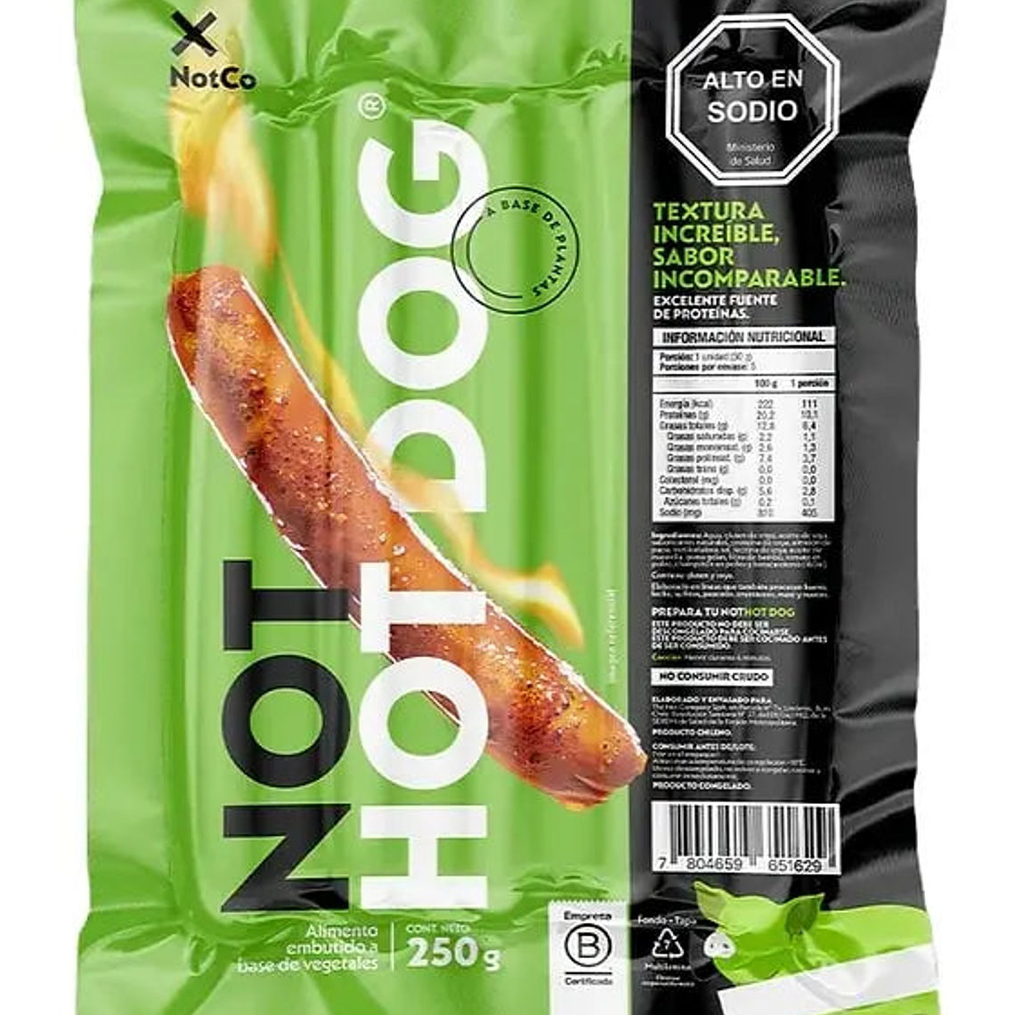 Not Salchicha 5 Un 250gr 1