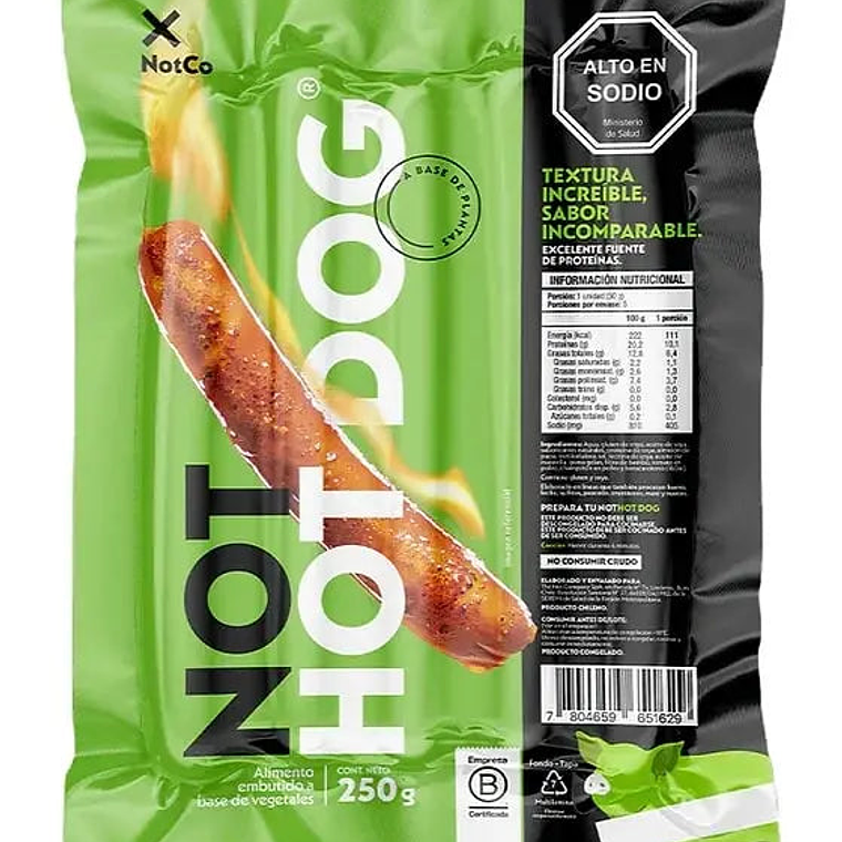 Not Salchicha 5 Un 250gr 1