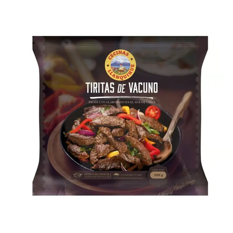 Tiritas de Vacuno Llanquihue 300GR 1