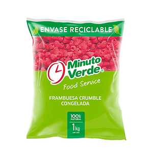 Frambuesa Crumble Minuto Verde 1KG