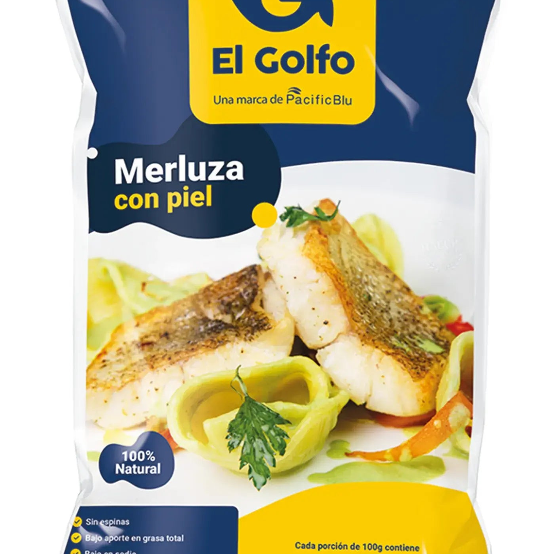 Merluza Filete con Piel El Golfo 500gr 1