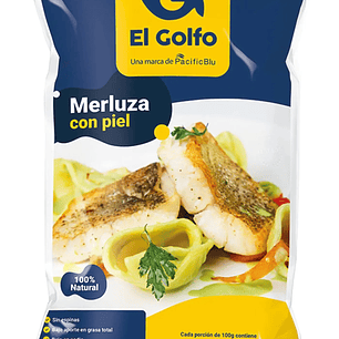 Merluza Filete con Piel El Golfo 500gr