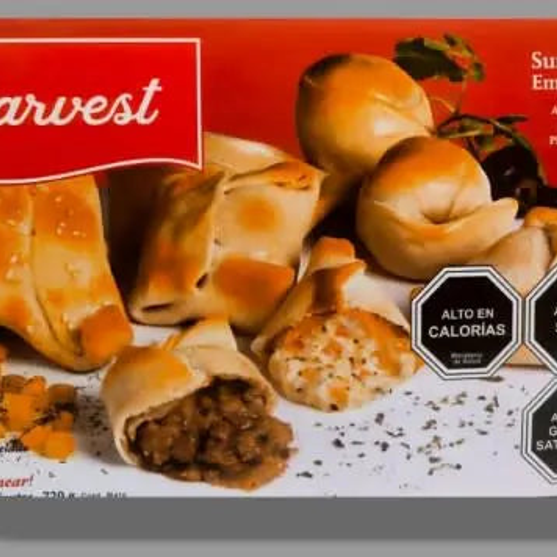 Empanaditas Mix Tradicional Cocktail Pre Horneada Marvest 20UN (ChQ-AcQ-Nap-Pin) Caja Roja 1