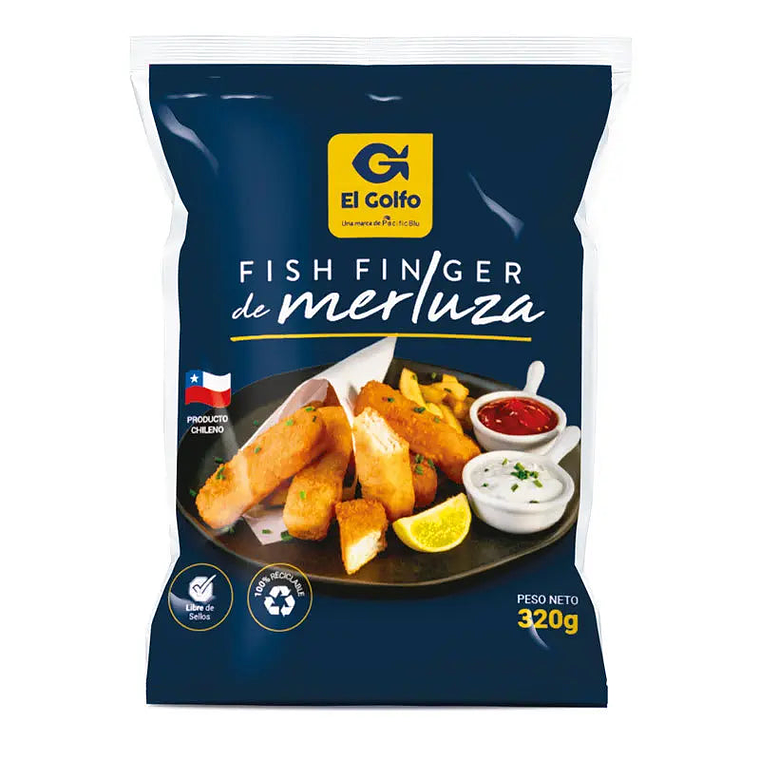 Fish Finger Merluza Apanada El Golfo Varitas 320GR 1
