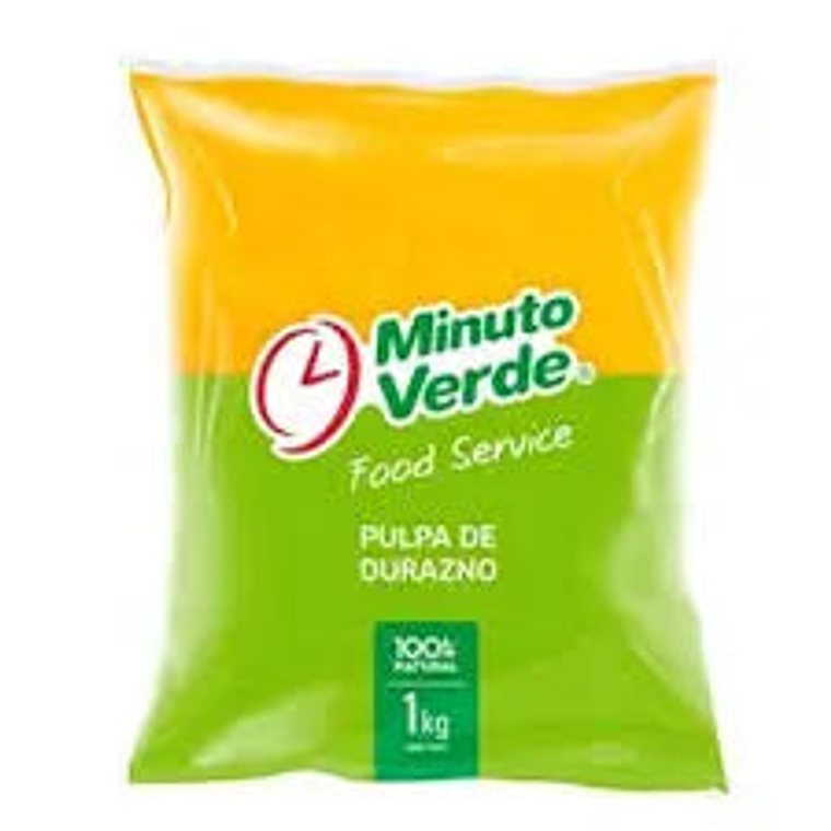 Pulpa Durazno Minuto Verde 1KG 1