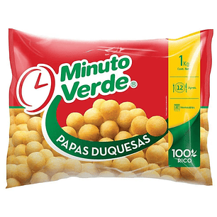 Papas Duquesas Minuto Verde 1kg