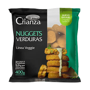 NUGGETS DE VERDURA LA CRIANZA 400GR