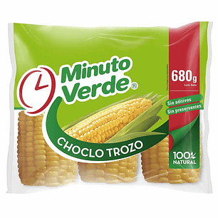CHOCLO EN TROZOS MINUTO VERDE 680GR