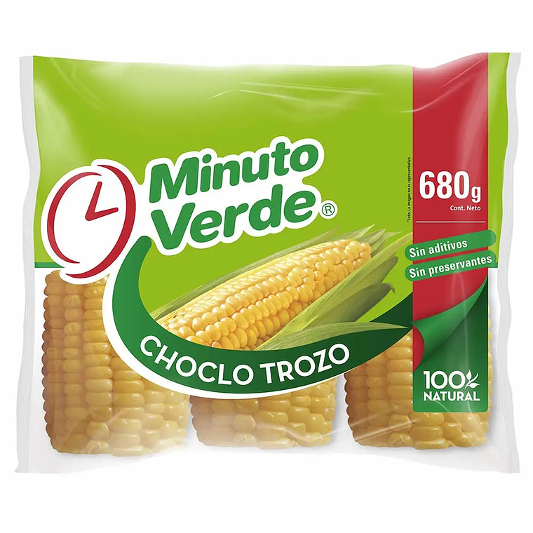 CHOCLO EN TROZOS MINUTO VERDE 680GR 1