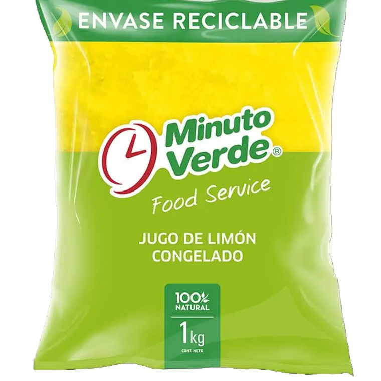 JUGO DE LIMON MINUTO VERDE 1KG 1
