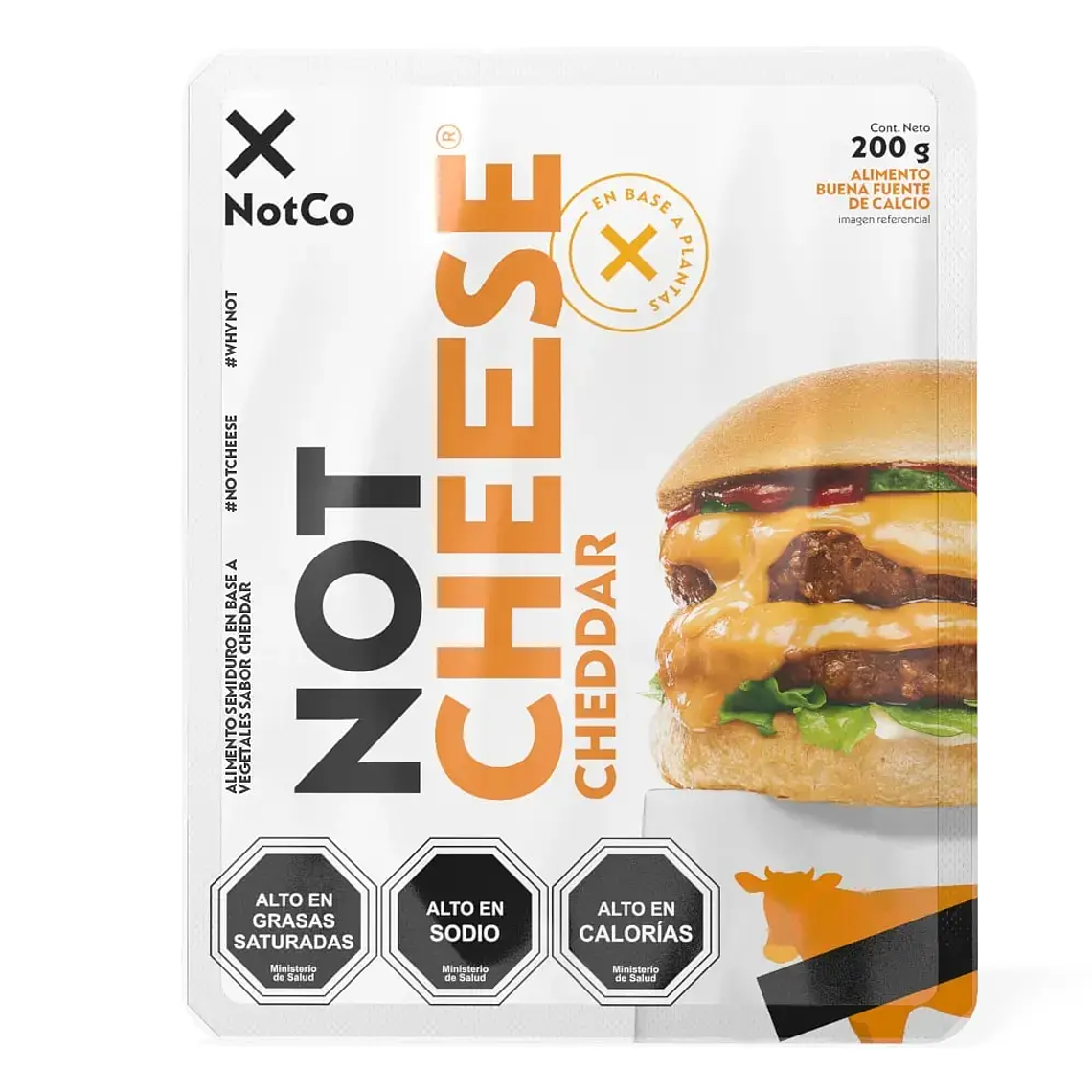 NOT CHEESE CHEDDAR 200GR 1