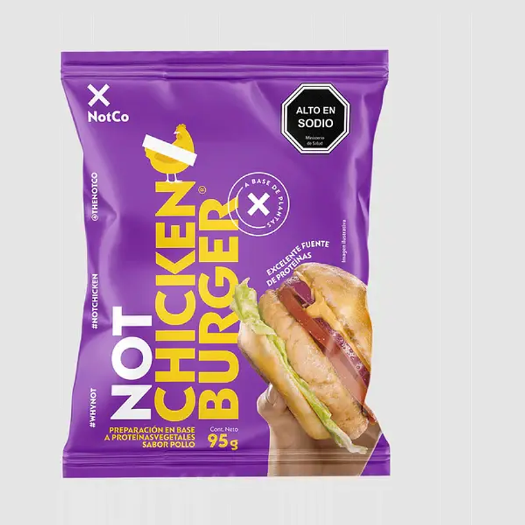 NOT BURGUER CHICKEN 95GR 1