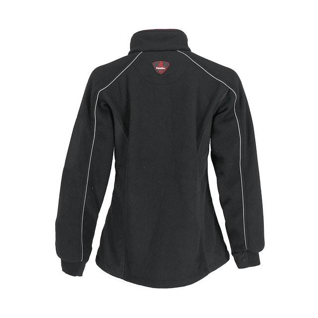 Chaqueta de tejido polar híbrido para mujer 3