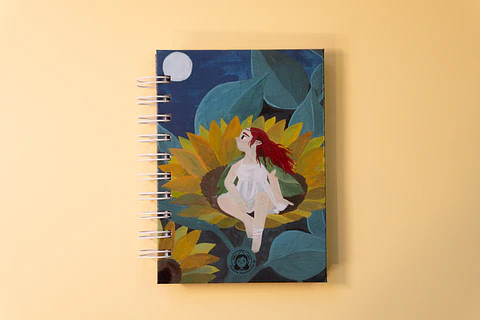 Hada y girasoles