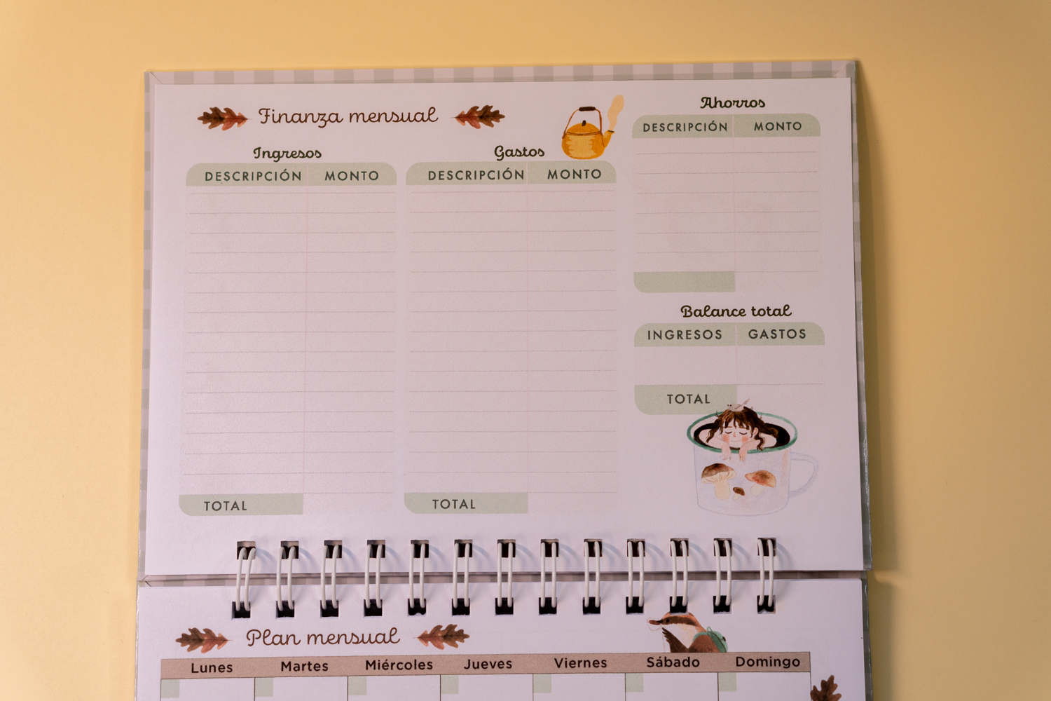 Rayadito Planner 4