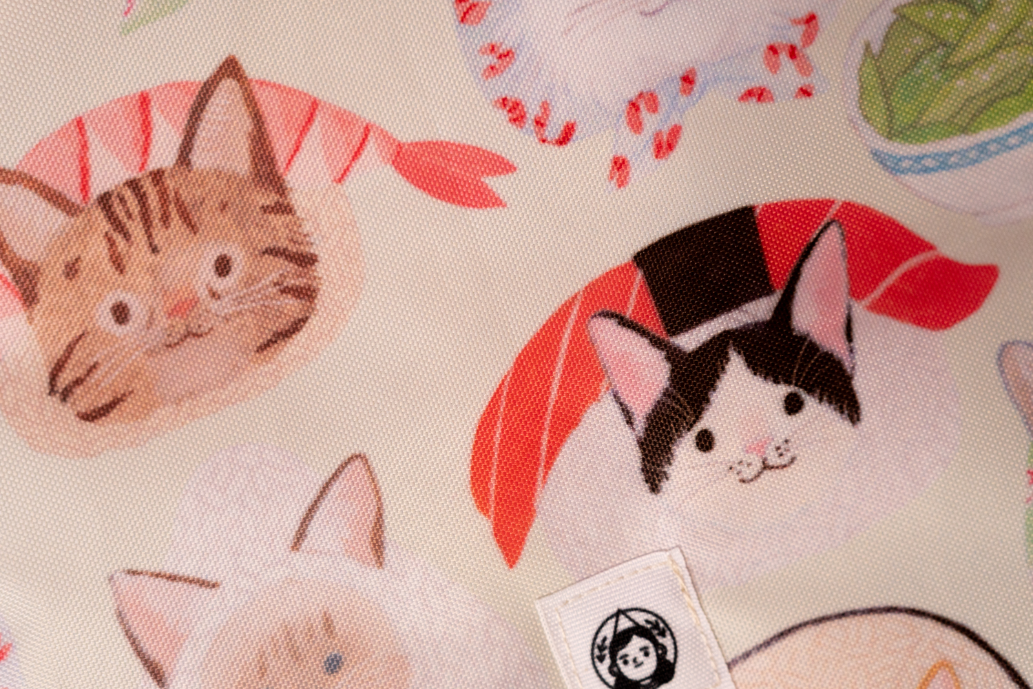 Sushi gatitos -Funda L 3