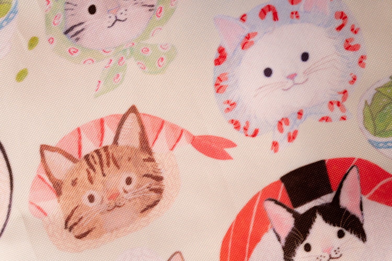 Sushi gatitos -Funda L 4