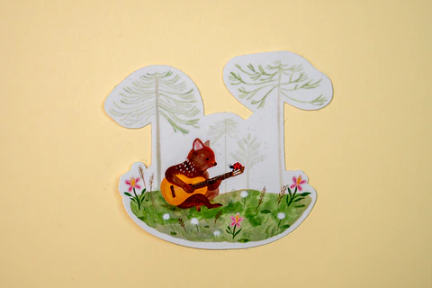 Sticker Pudu cantautor