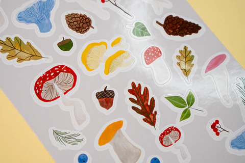 Sticker Hongos 