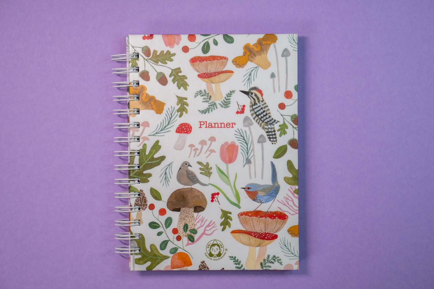 Planner Aves chilenas Rosa 1