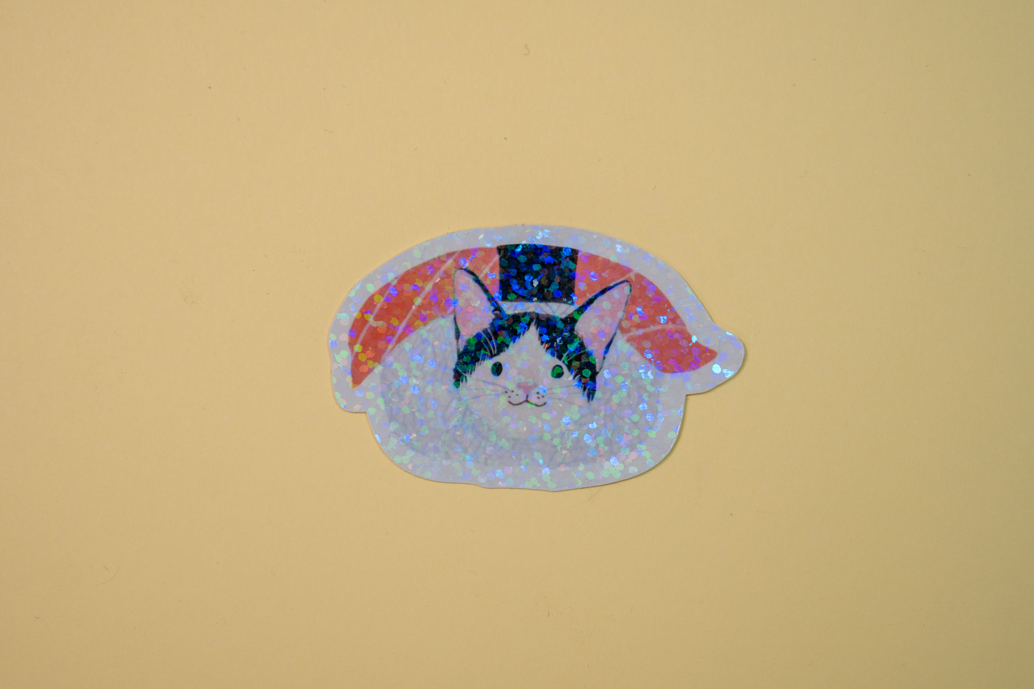 Sticker Gatito sashimi 1