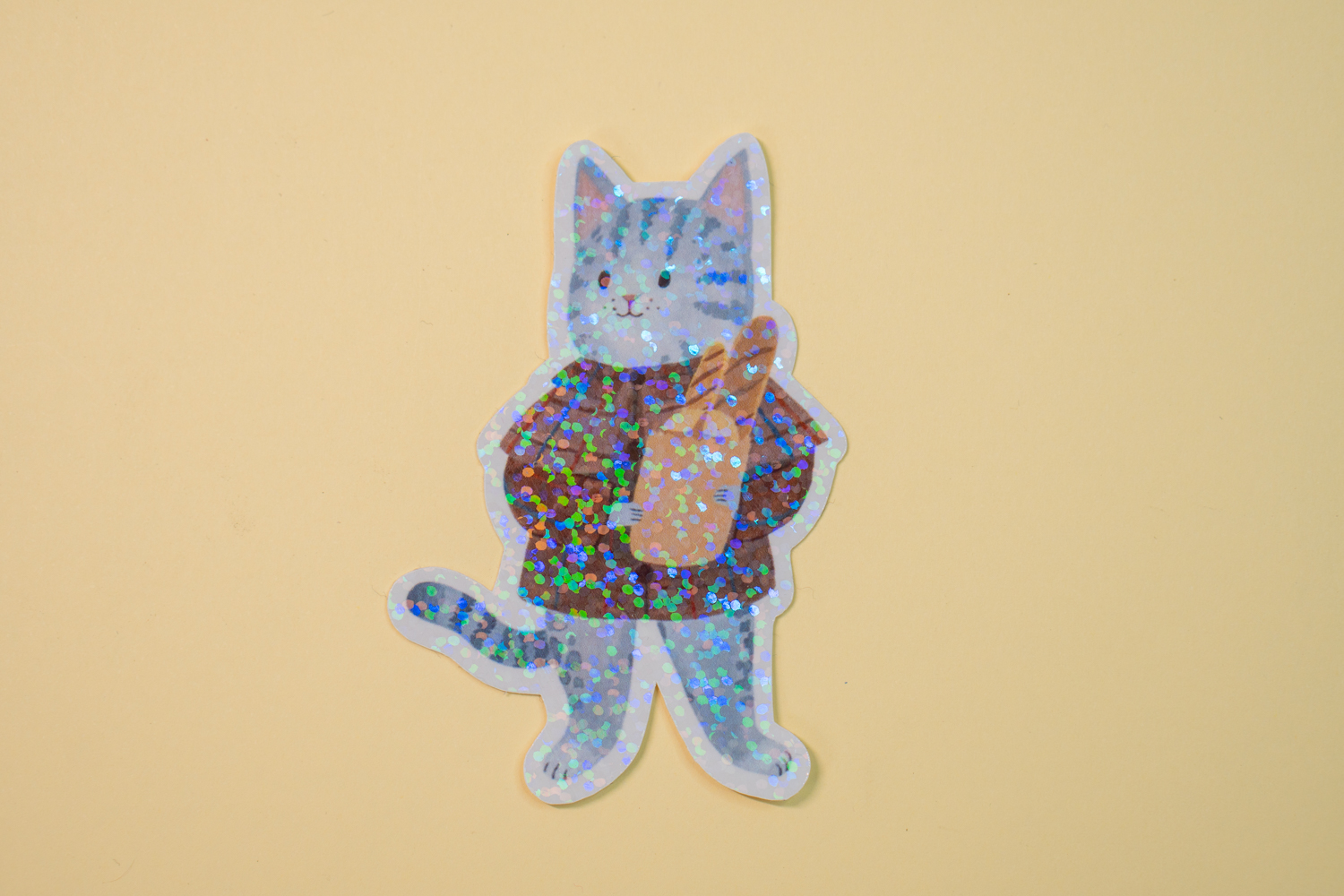 Sticker Gatito pan 1