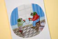 Postal - Ranitas ovillando - Miniatura 2