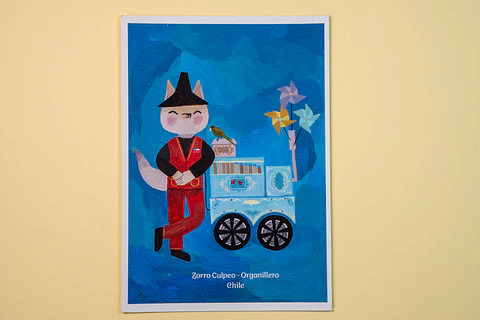 Postal - Zorro culpeo 