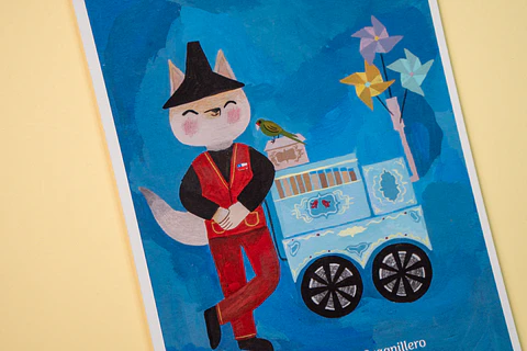 Postal - Zorro culpeo 