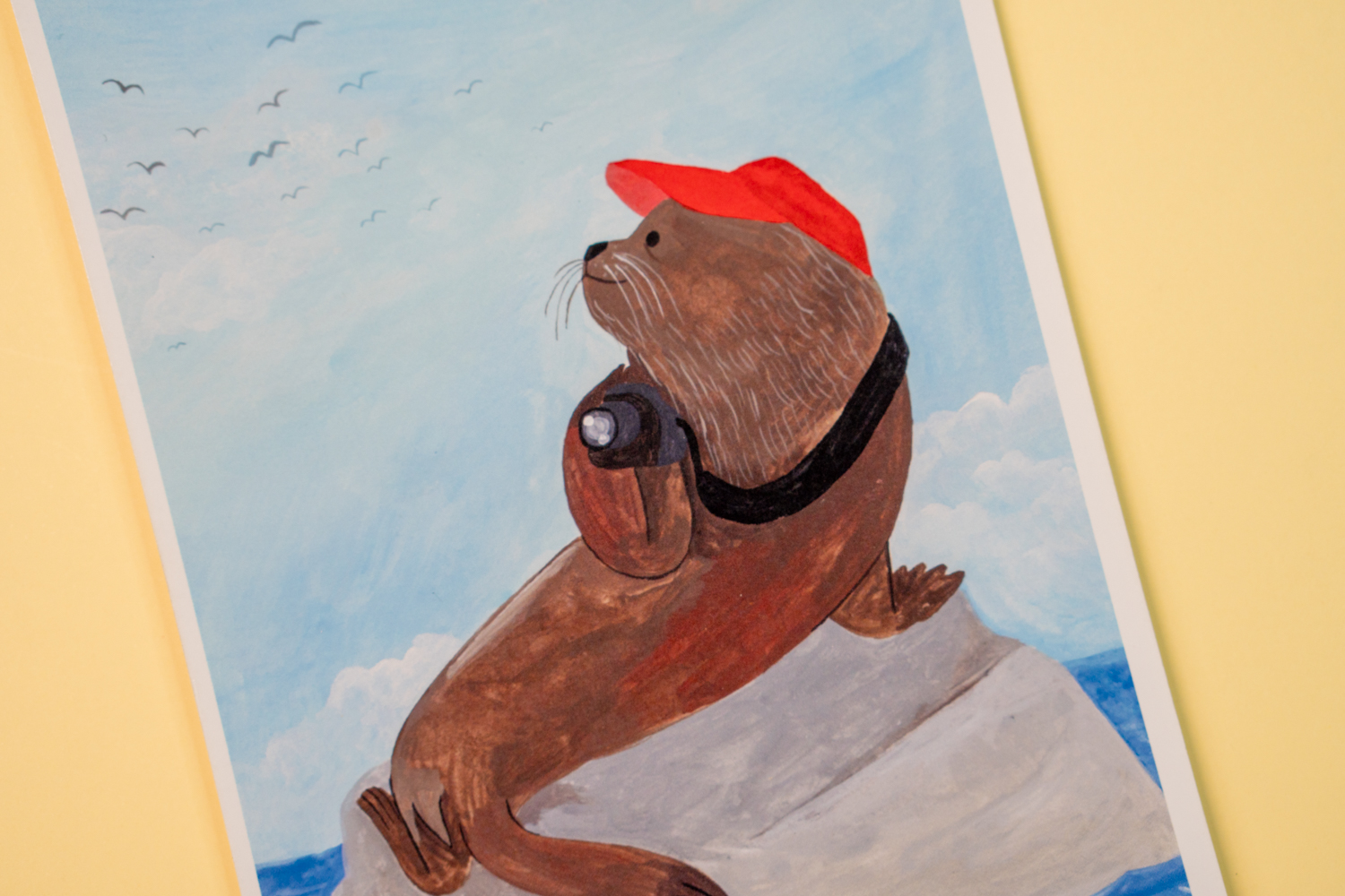 Postal - Lobo marino 2