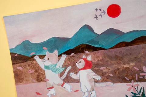 Postal - Solsticio de verano