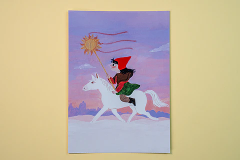 Postal - solsticio verano 2